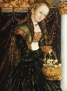 Lucas Cranach Die Heilige Dorothea France oil painting artist